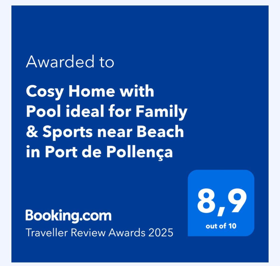 Cosy With Pool Ideal For Family & Sports Near In Port De